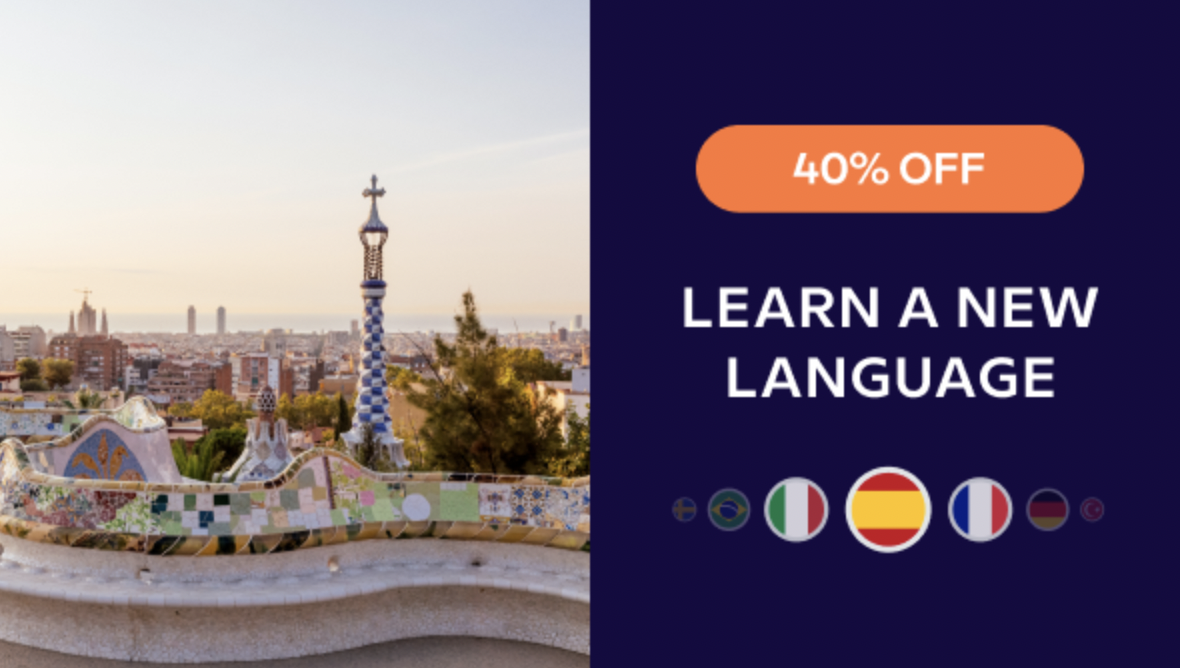 Bild von Learn a new language this summer and save 40%