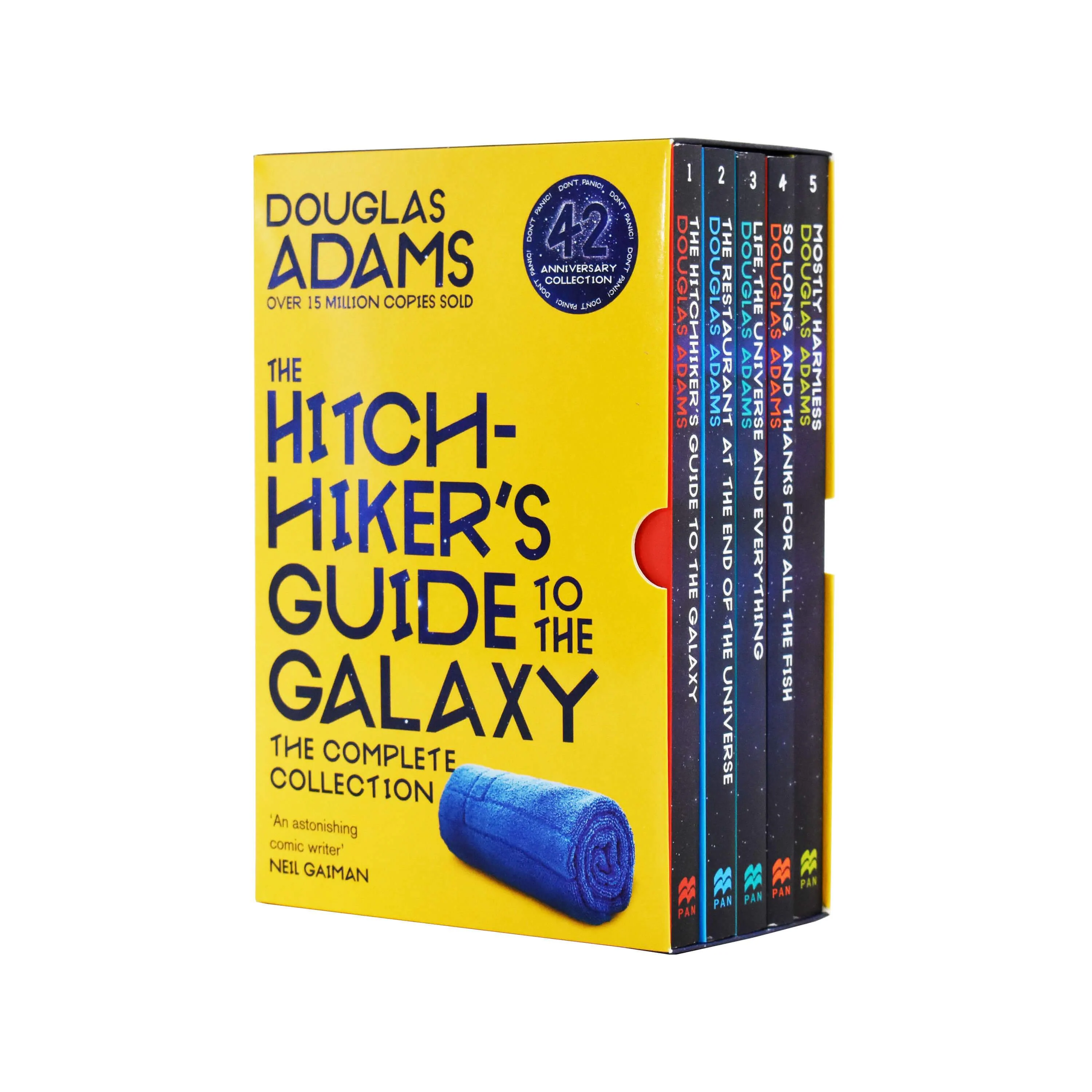 Bild von The Hitchhiker’s Guide to the Galaxy by Douglas Adams: Complete Books 1-5 Box Set – Fiction – Paperback
